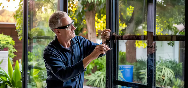 Replacing Sliding Door Lock Altadena
